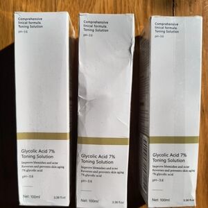 3X Glycolic Acid 7% Toning Solution 100ml 3.38floz Improve Blemish Prevent Aging